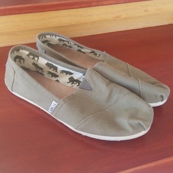 Toms Shoes - Green Toms